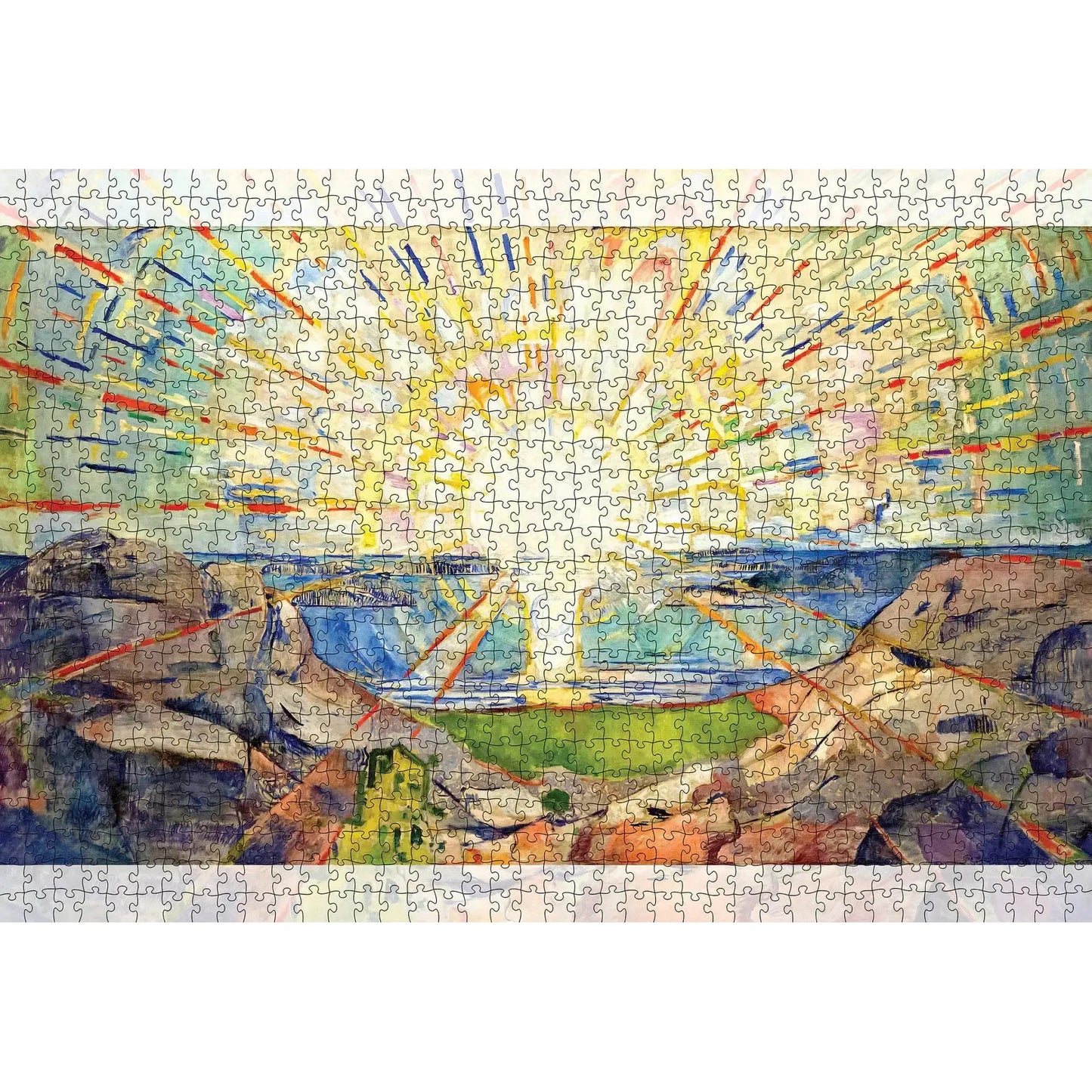 The Sun 1000 Piece Jigsaw Puzzle Pomegranate