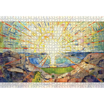 The Sun 1000 Piece Jigsaw Puzzle Pomegranate