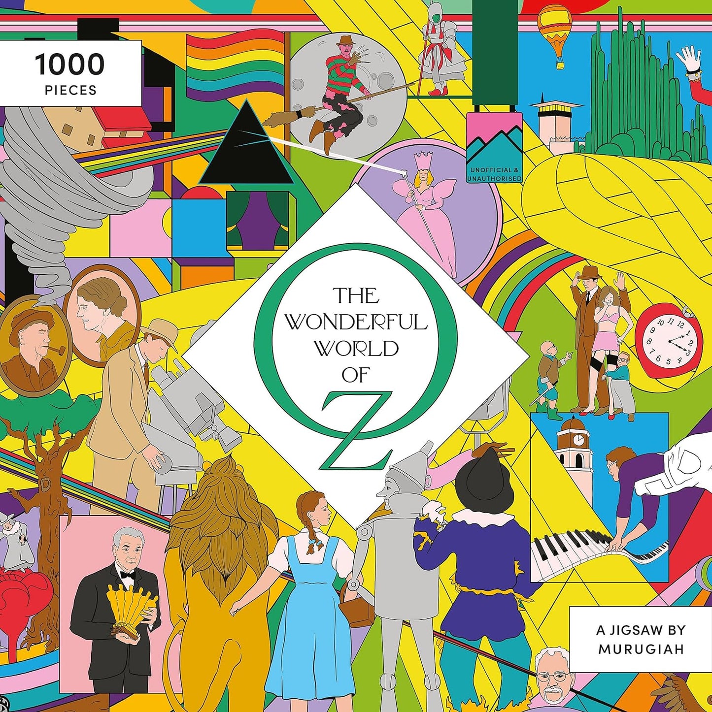 The Wonderful World of Oz Puzzle 1000 Piece Jigsaw Puzzle Laurence King