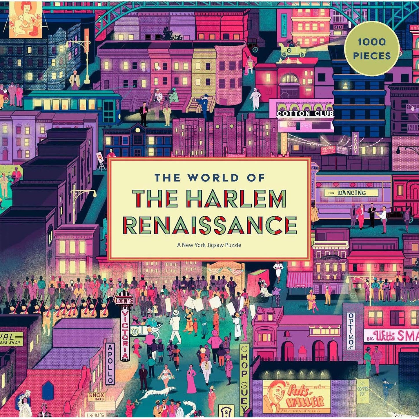 The World of the Harlem Renaissance 1000 Piece Jigsaw Puzzle Laurence King