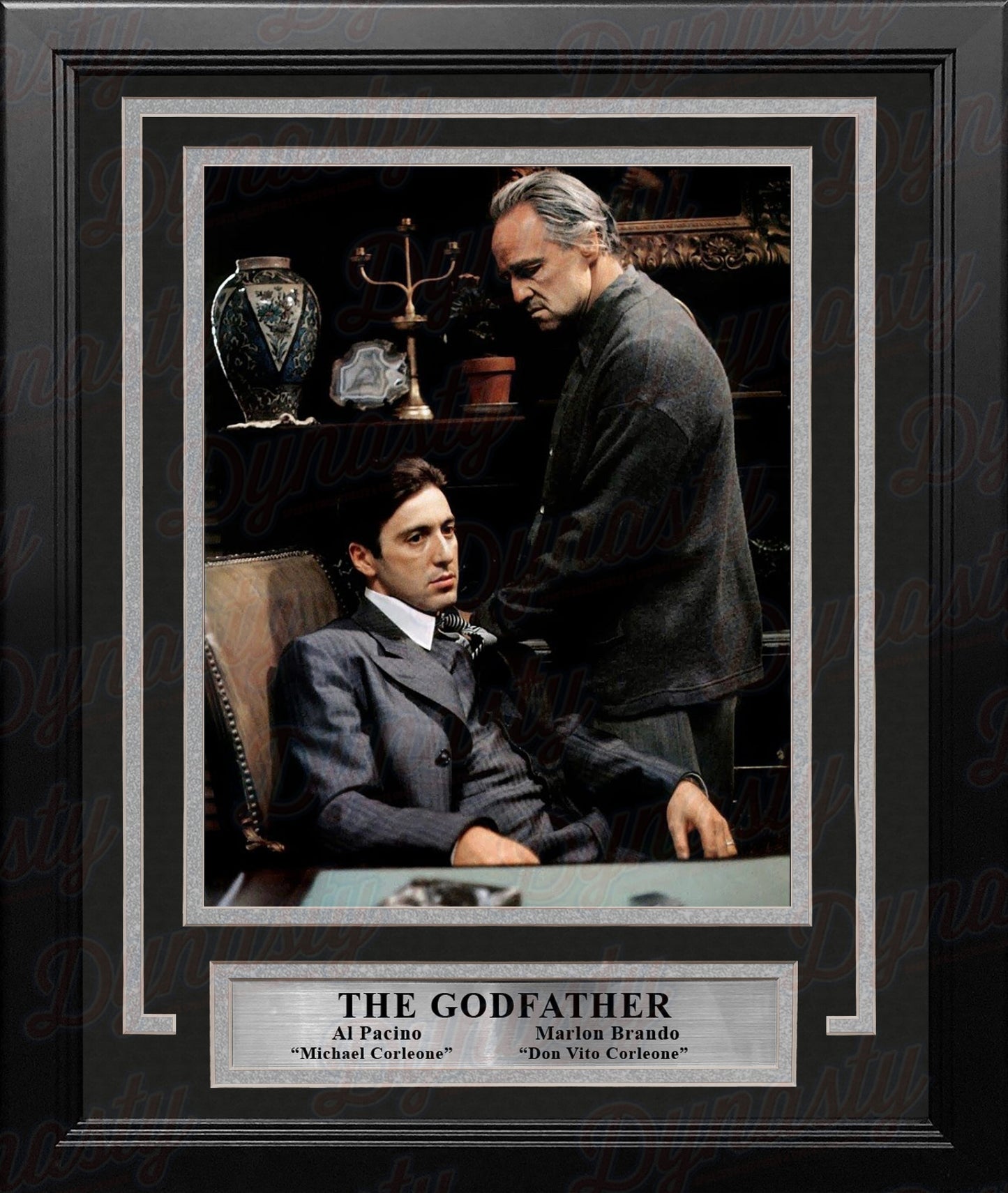 Marlon Brando & Al Pacino The Godfather 8" x 10" Framed Photo
