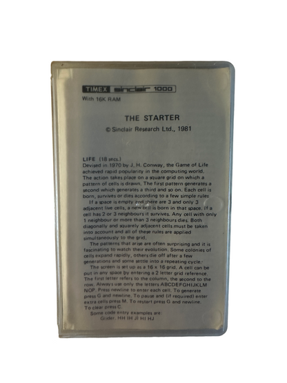 Timex Sinclair 1000 Cassette Lot - (17) - Pac Rabbit, Chess, etc.
