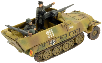 Flames of War: German SD KFZ 251 Transports (Late War)