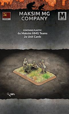 Flames of War: Soviet Maksim MG Company (Mid War)