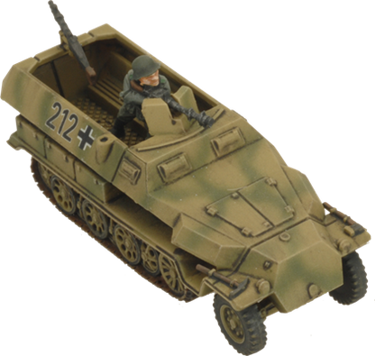Flames of War: German SD KFZ 251 Half-Tracks (Mid War)