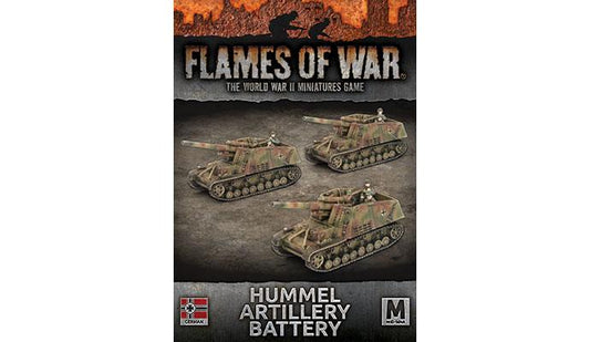Flames of War: German Hummel Artillery Battery (Mid War)