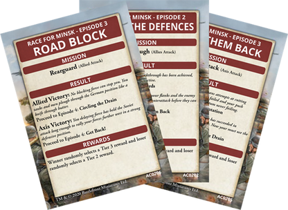 Flames of War: Race for Minsk - ACE Campaign Card Pack