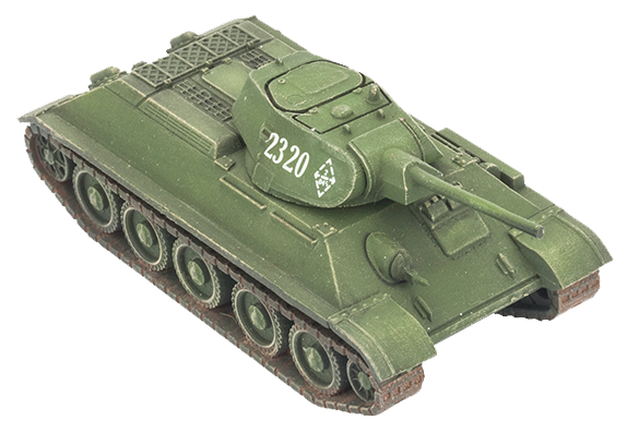 Flames of War: Soviet T-34 (Early) Tank Company (Mid War)