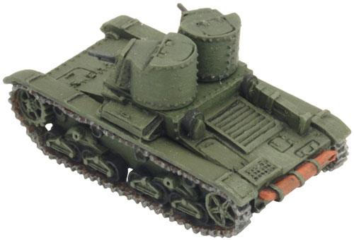 Flames of War: Soviet T-26 obr 1932 (with KhT-26 Flame-tank option) (Early War)