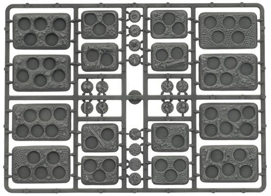Flames of War: Soviet Plastic Bases - Rubble