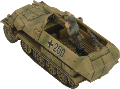 Flames of War: German SD KFZ 251 Half-Tracks (Mid War)
