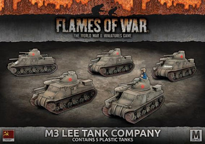 Flames of War: Soviet M3 Lee Tank Company (Mid War)
