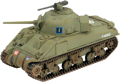 Flames of War: British Sherman Armoured Troop (Late War)