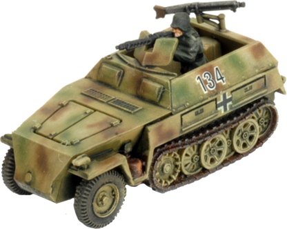 Flames of War: German SD KFZ 250 Transports (Late War)