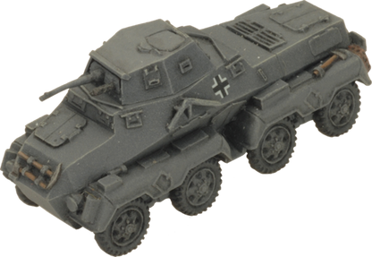 Flames of War: German SD KFZ 231 Heavy Scout Troop (Mid War)