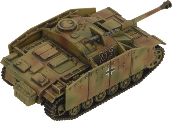 Flames of War: German Fallschirmjäger StuG Assault Gun Platoon (Late War)