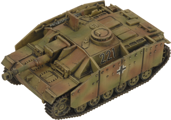 Flames of War: German Fallschirmjäger StuG Assault Gun Platoon (Late War)