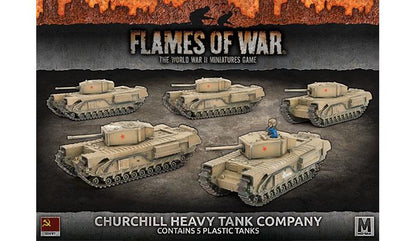Flames of War: Soviet Churchill Heavy Tank Company (Mid War)