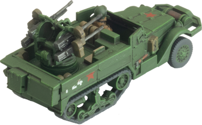 Flames of War: Soviet ZSU M17 Anti-Aircraft Platoon (Late War)