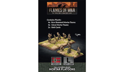 Flames of War: German Fallschirmjäger Mortar Platoons (Late War)
