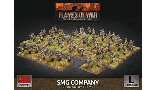 Flames of War: Soviet SMG Company (Late War)