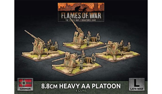 Flames of War: German 8.8cm Heavy AA Platoon (Late War)