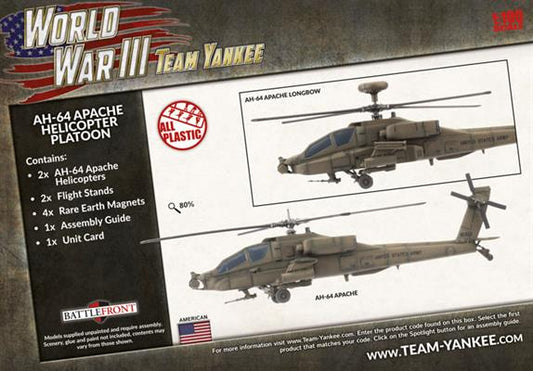 Team Yankee: AH-64 Apache Helicopter Platoon
