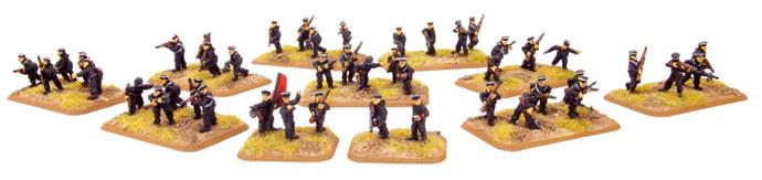 Flames of War: Soviet Strelkovy Platoon (Naval) (Mid War)