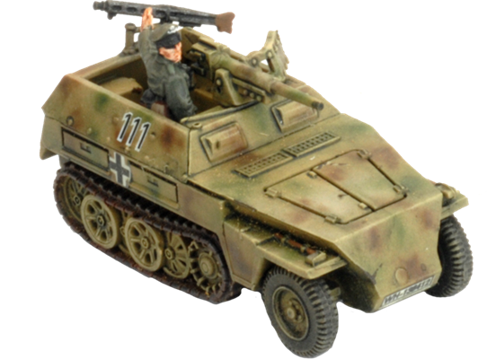 Flames of War: German SD KFZ 250 Transports (Late War)