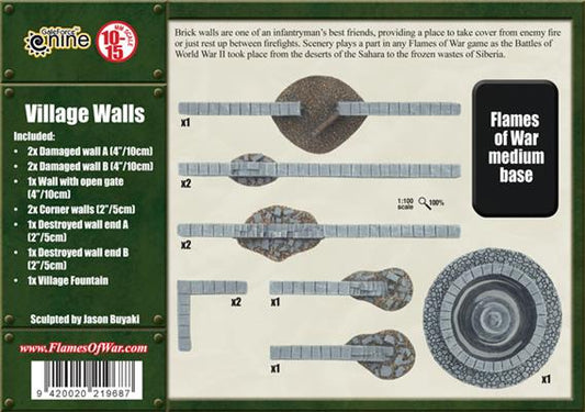 Flames of War: Village Walls