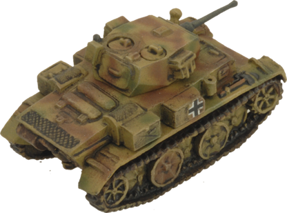 Flames of War: German Luchs (Panzer II) Scout Troop (Mid War)