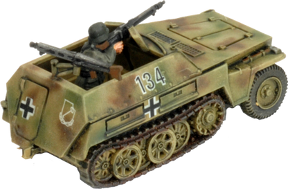 Flames of War: German SD KFZ 250 Transports (Late War)