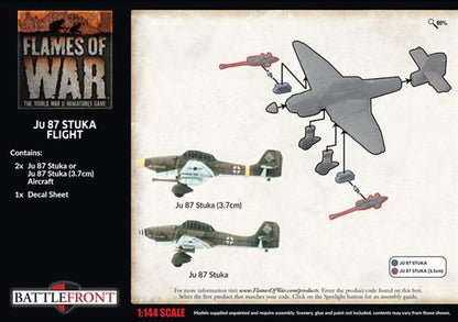 Flames of War: German Ju 87 Stuka Flight (Late War)