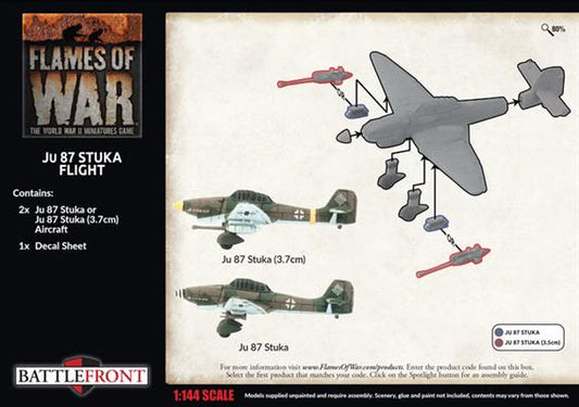 Flames of War: German Ju 87 Stuka Flight (Late War)