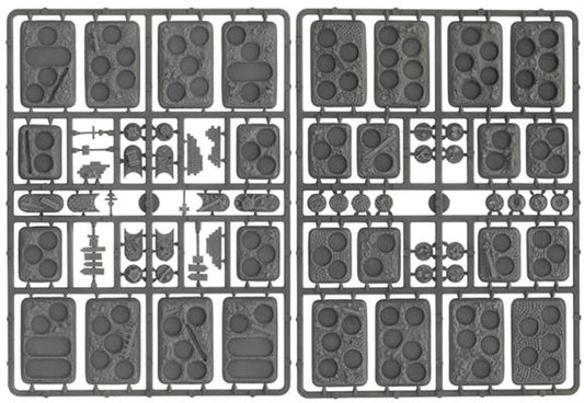 Flames of War: Soviet Plastic Bases - Rubble