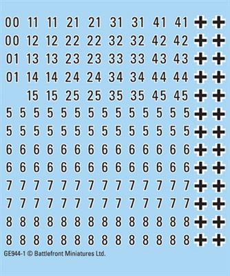 Flames of War: German Heer Panzer Decals