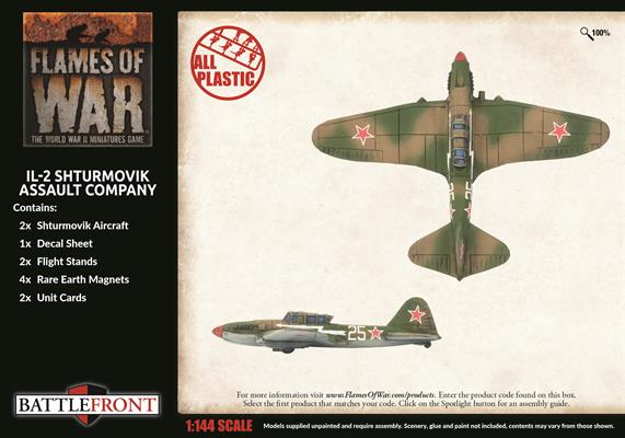Flames of War: Soviet IL-2 Shturmovik Assault Company (Late War)