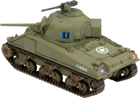 Flames of War: British Sherman Armoured Troop (Late War)