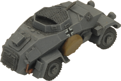 Flames of War: German SD KFZ 221 and 222 Light Scout Troop (Mid War)