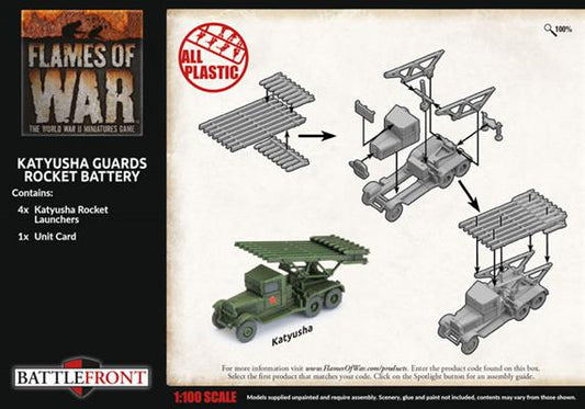 Flames of War: Soviet Katyusha Guards Rocket Battery (Late War)