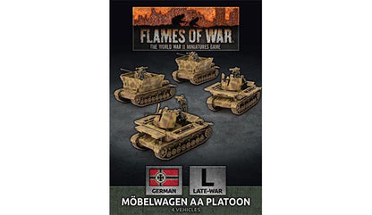 Flames of War: German Möbelwagen AA Tank Platoon (Late War)