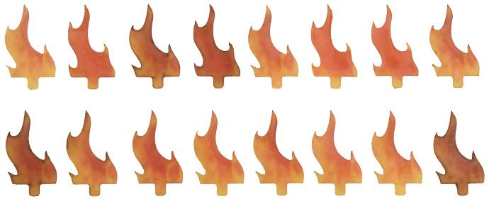 Flames of War: Destroyed Markers