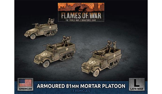Flames of War: American M4 81mm Armored Mortar Platoon (Late War)