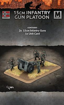 Flames of War: German 15cm Infantry Gun Platoon (Mid War-Iron Cross)