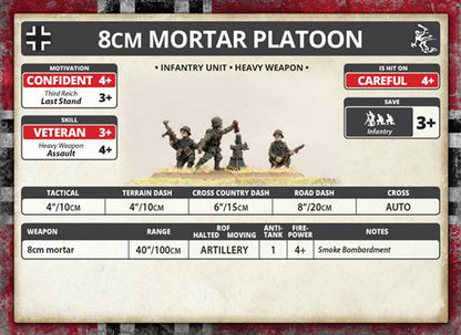 Flames of War: German 8cm Mortar Platoon (Mid War)