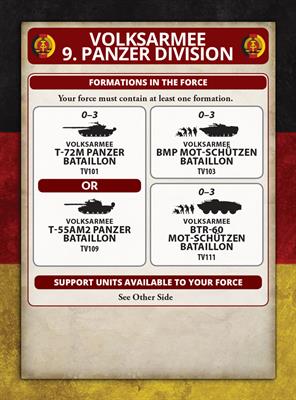 Team Yankee: East German Mot-Schutzen Kompanie