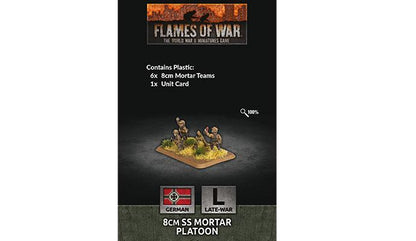 Flames of War: German 8cm SS Mortar Platoon (Late War)
