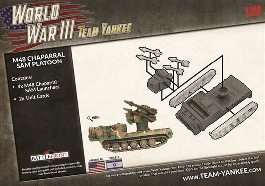 Team Yankee: M48 Chaparral Battery