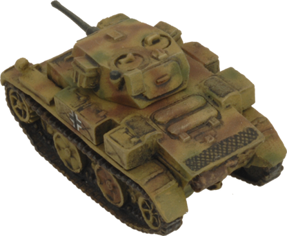 Flames of War: German Luchs (Panzer II) Scout Troop (Mid War)