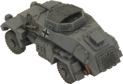 Flames of War: German SD KFZ 221 and 222 Light Scout Troop (Mid War)
